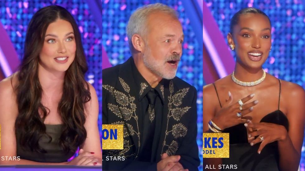 Adriana Lima; Graham Norton; Jasmine Tookes