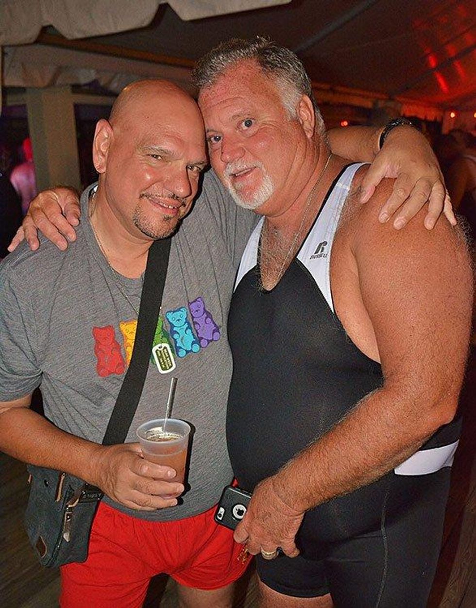 Woof Men in Singlets at Provincetown Bear Week