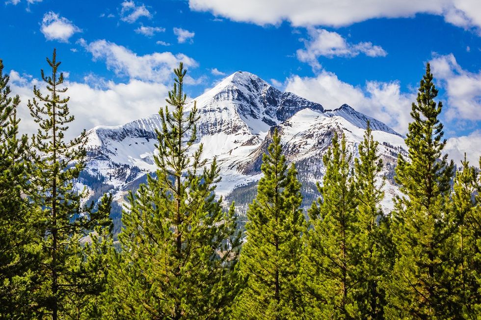 Big Sky, Montana \u2013 USA. Lone Mountain in Big Sky, Montana