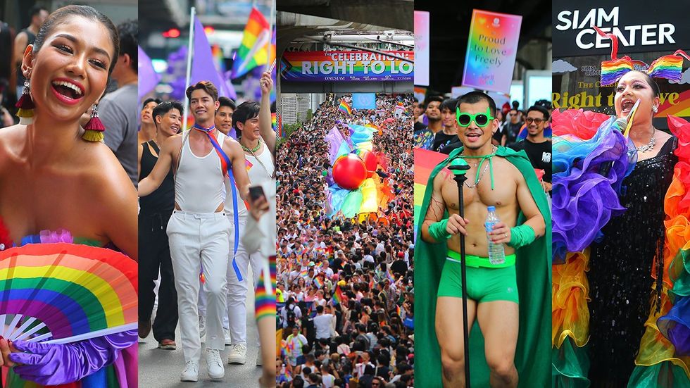 gallery photos Bangkok Thailand Right to Love Celebration LGBTQ Pride Parade June 1st 2024