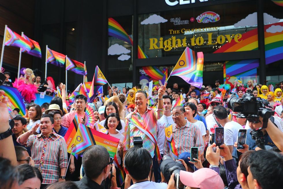 gallery photos Bangkok Thailand Right to Love Celebration LGBTQ Pride Parade June 1st 2024