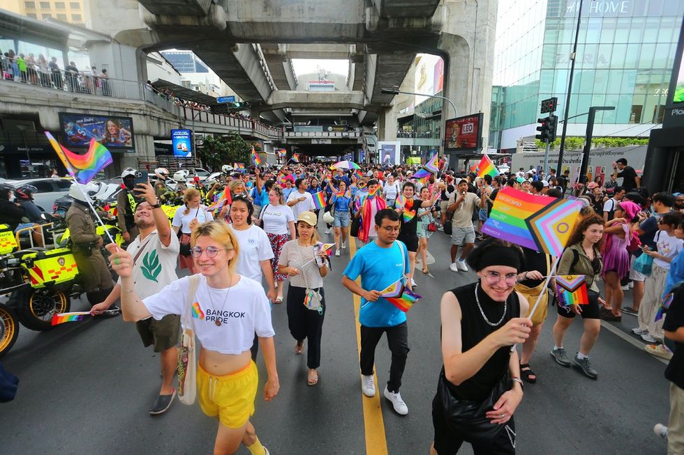 gallery photos Bangkok Thailand Right to Love Celebration LGBTQ Pride Parade June 1st 2024