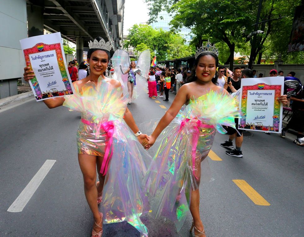 gallery photos Bangkok Thailand Right to Love Celebration LGBTQ Pride Parade June 1st 2024