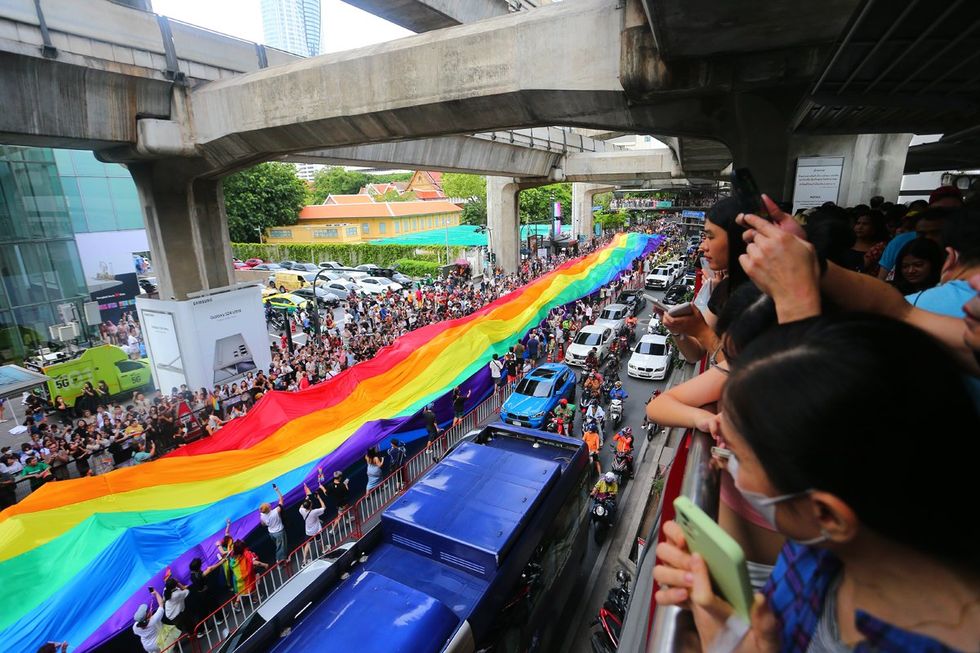 gallery photos Bangkok Thailand Right to Love Celebration LGBTQ Pride Parade June 1st 2024