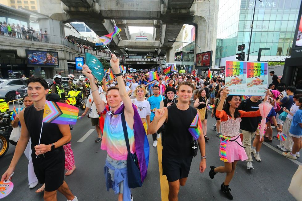 gallery photos Bangkok Thailand Right to Love Celebration LGBTQ Pride Parade June 1st 2024