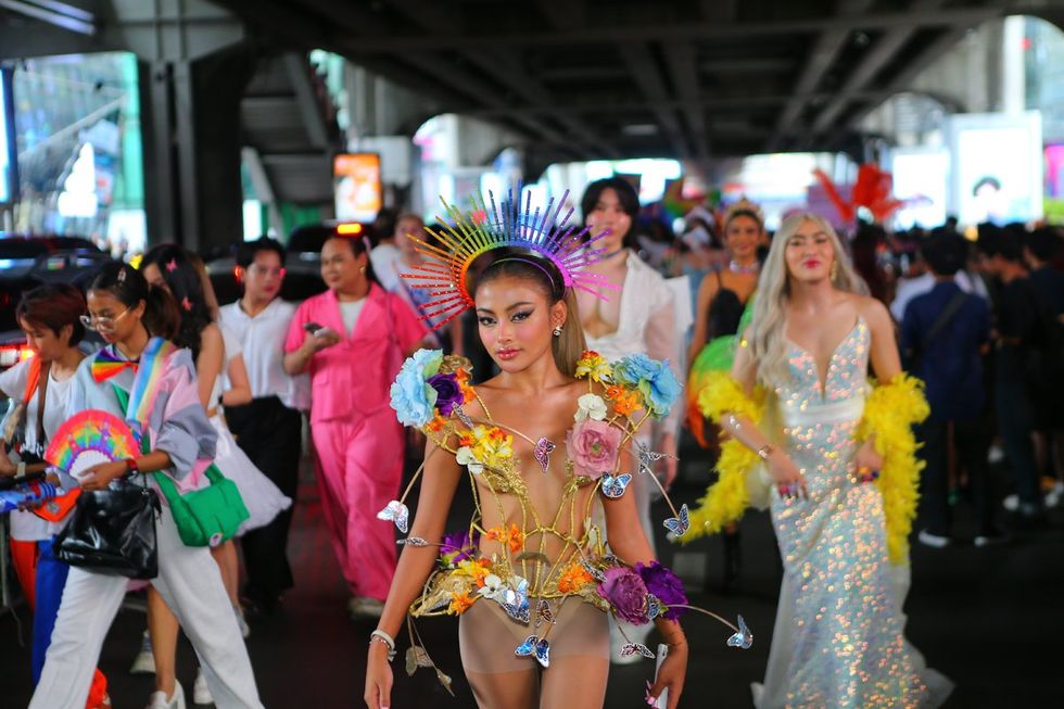 gallery photos Bangkok Thailand Right to Love Celebration LGBTQ Pride Parade June 1st 2024