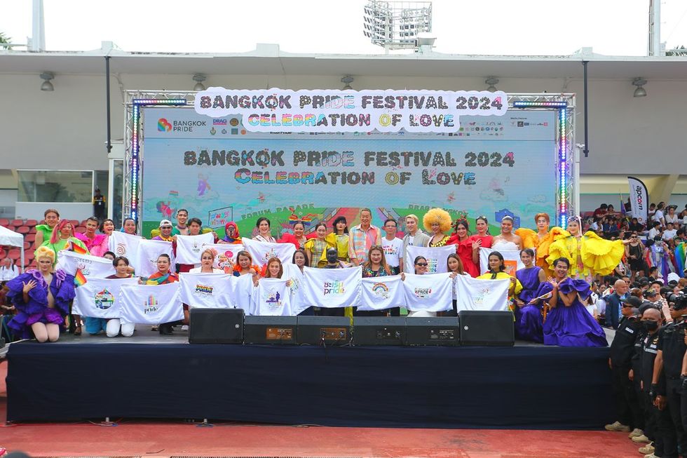 gallery photos Bangkok Thailand Right to Love Celebration LGBTQ Pride Parade June 1st 2024