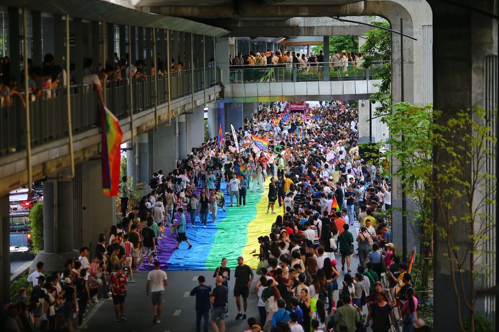 gallery photos Bangkok Thailand Right to Love Celebration LGBTQ Pride Parade June 1st 2024