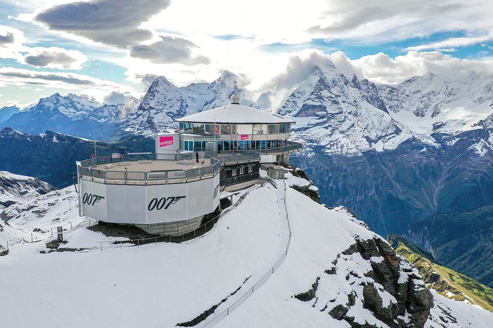 Here\u2019s why Pride Zurich is worth the climb - Piz Gloria, made famous in the 1969 James Bond film, On Her Majesty\u2019s Secret Service