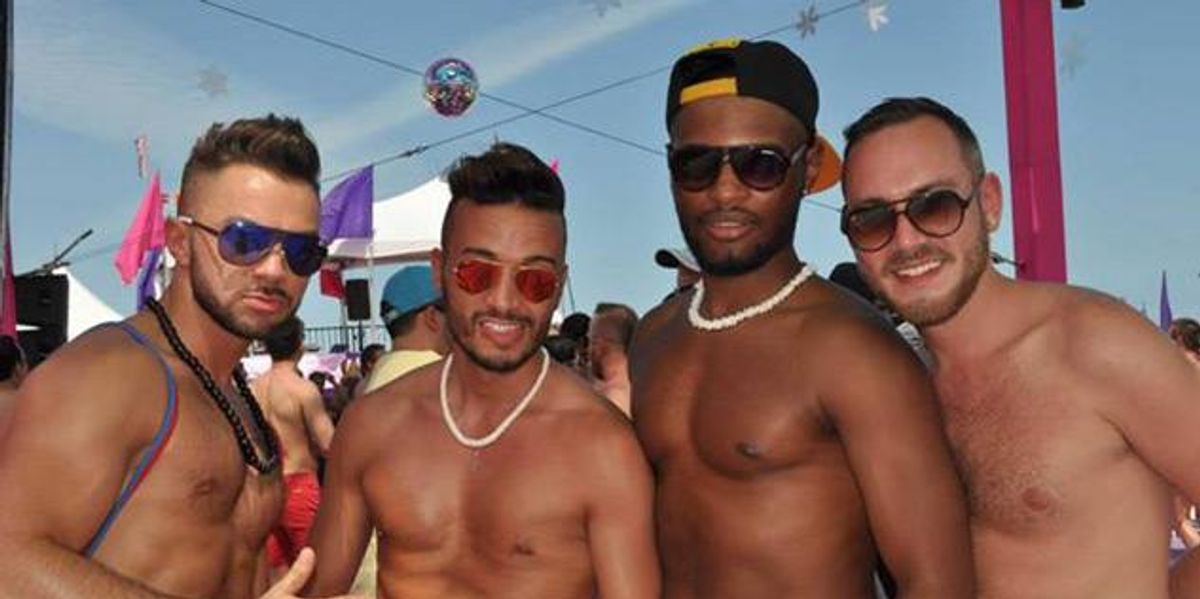 1200px x 599px - PHOTOS: Miami's Winter Party Combines Skin, Philanthropy