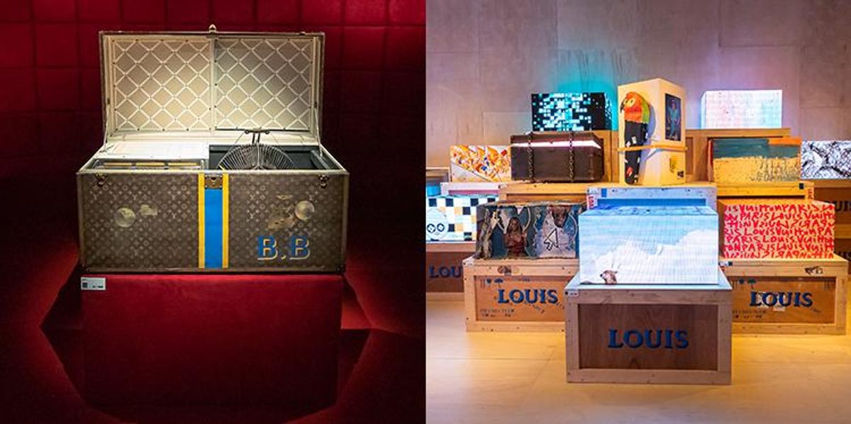 LOUIS VUITTON 200 TRUNKS 200 VISIONARIES EXHIBITION IN LOS ANGELES