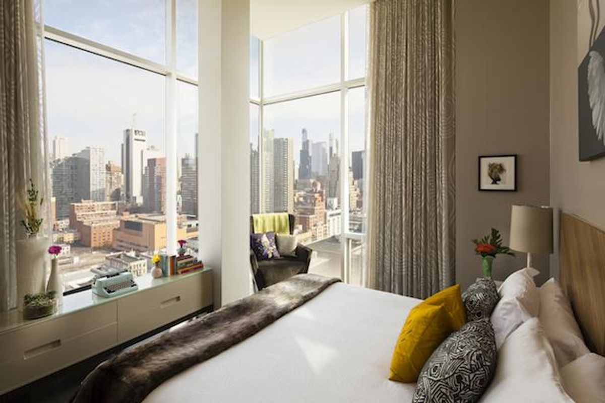 A NYC Room With a Beautiful View: Discover Ink48's Heaven Over Hell Penthouse