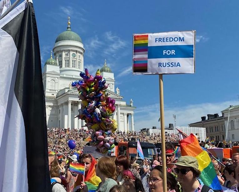 At Helsinki Pride, a Mix of Joy at NATO and Concern for US