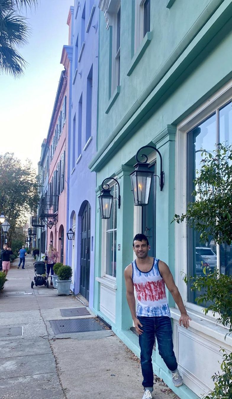 Blue Row House in Charleston on 18