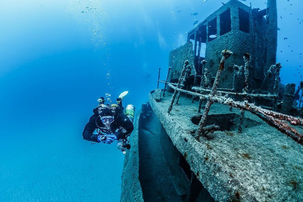 Malta is a diving paradise, with shipwrecks to explore