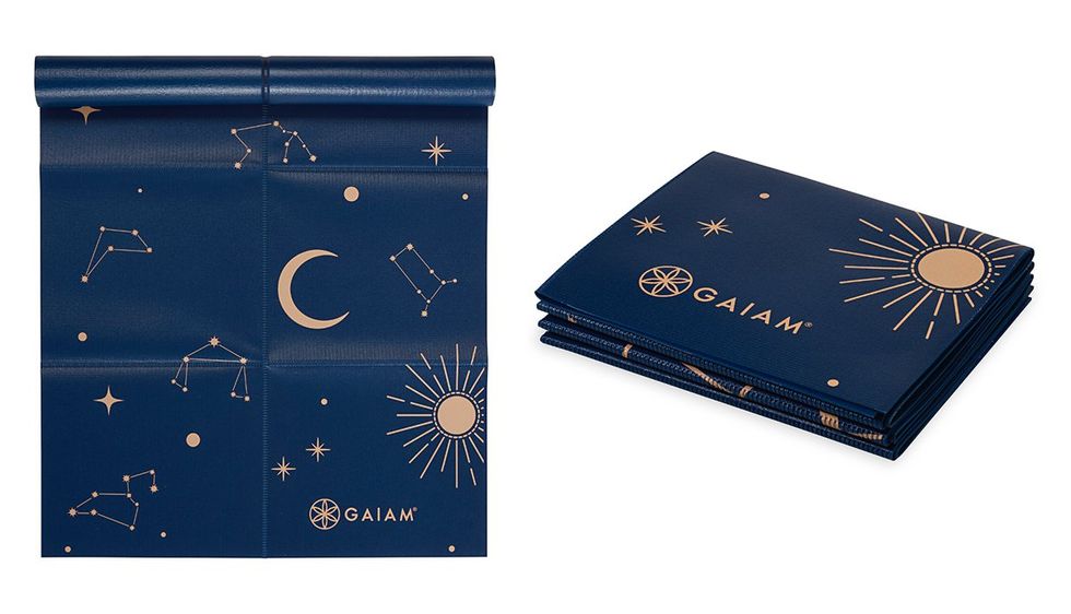 Out Traveler's 2024 Summer/Fall travel accessories and apparel guide \u2013 Foldable Yoga Mat by Gaiam