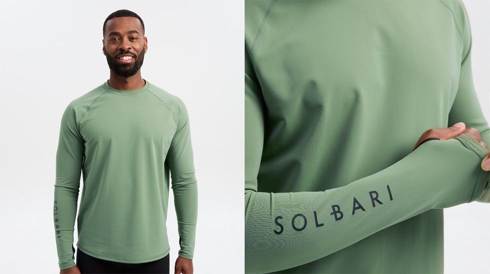 Out Traveler's 2024 Summer/Fall travel accessories and apparel guide \u2013 Solbari Long Sleeve Rash Guard