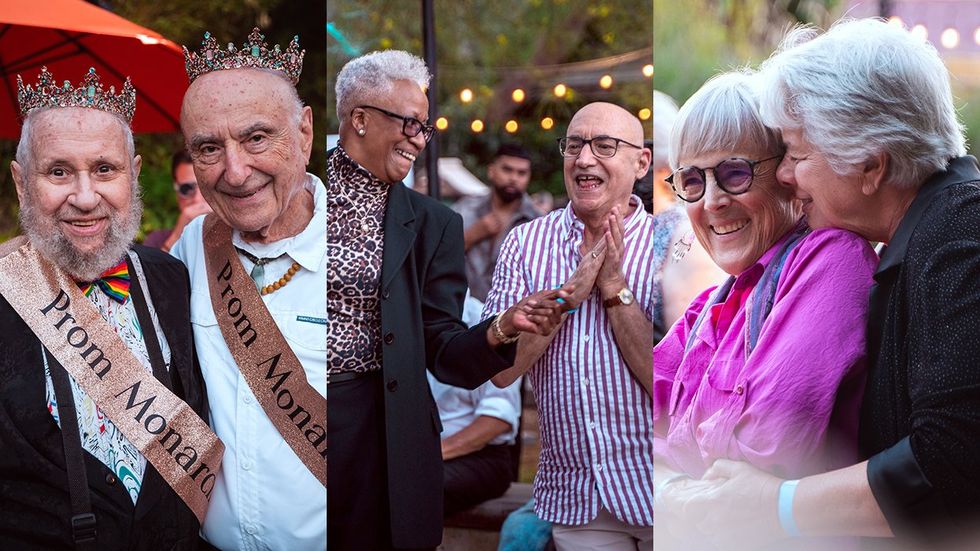 photo gallery Elder Senior Prom LA LGBT Center