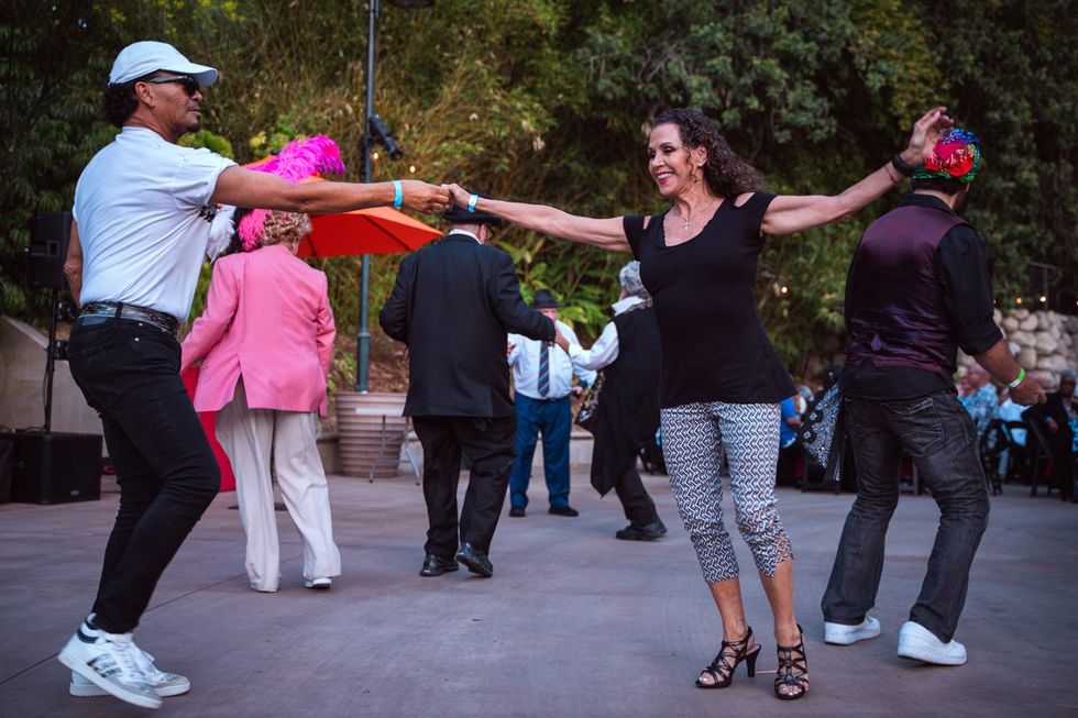 photo gallery Elder Senior Prom LA LGBT Center