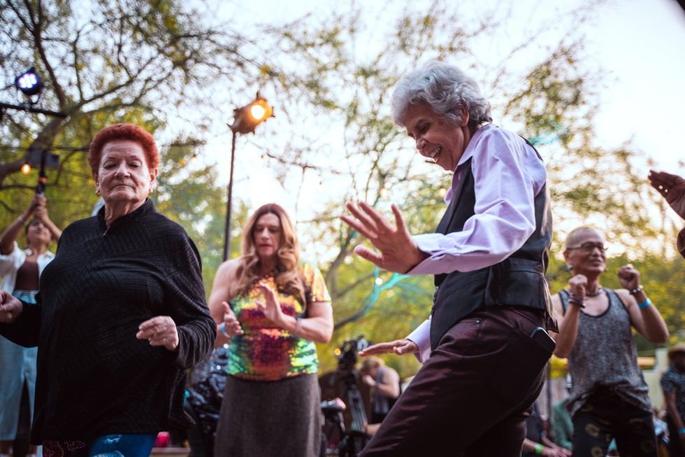 photo gallery Elder Senior Prom LA LGBT Center