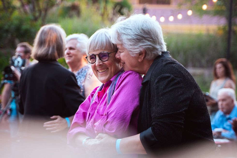 photo gallery Elder Senior Prom LA LGBT Center