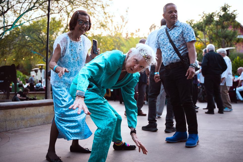 photo gallery Elder Senior Prom LA LGBT Center