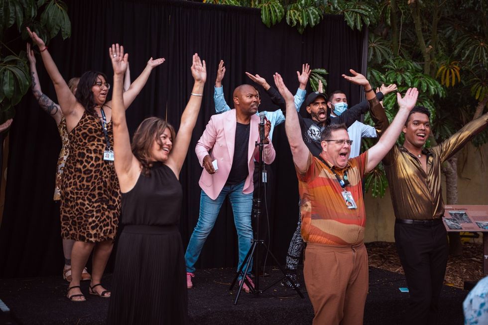 photo gallery Elder Senior Prom LA LGBT Center