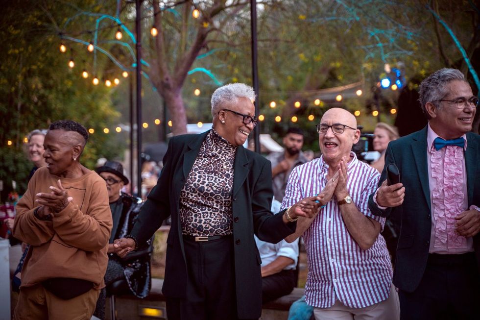 photo gallery Elder Senior Prom LA LGBT Center