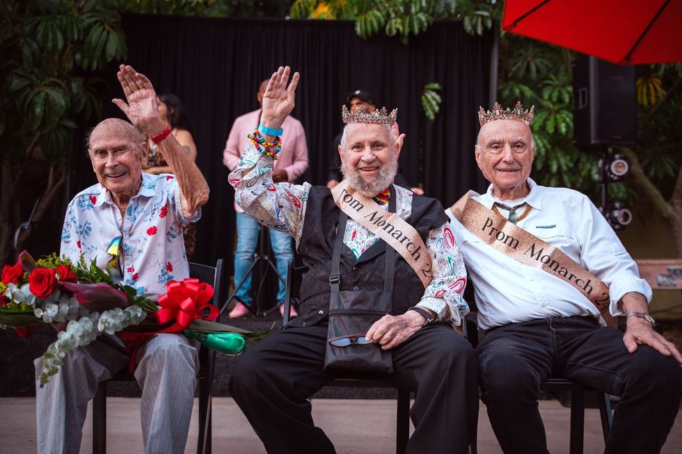 photo gallery Elder Senior Prom LA LGBT Center