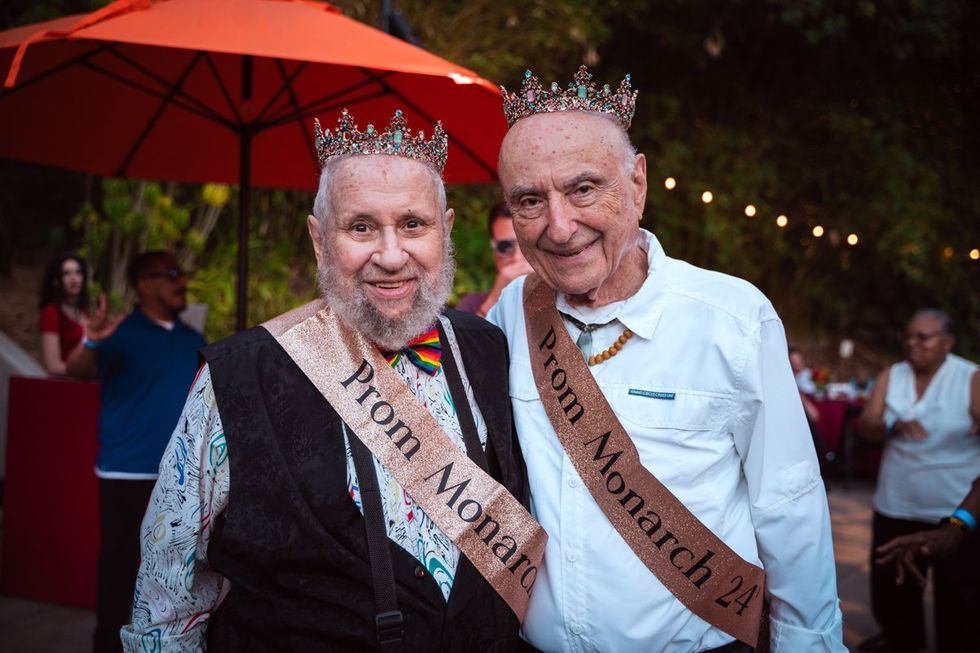 photo gallery Elder Senior Prom LA LGBT Center