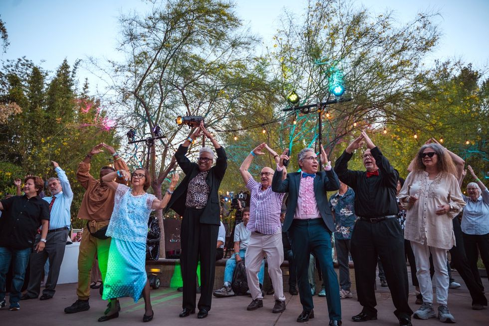 photo gallery Elder Senior Prom LA LGBT Center