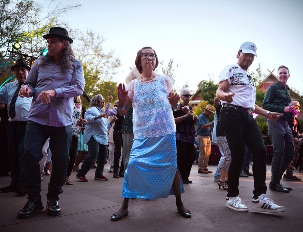 photo gallery Elder Senior Prom LA LGBT Center