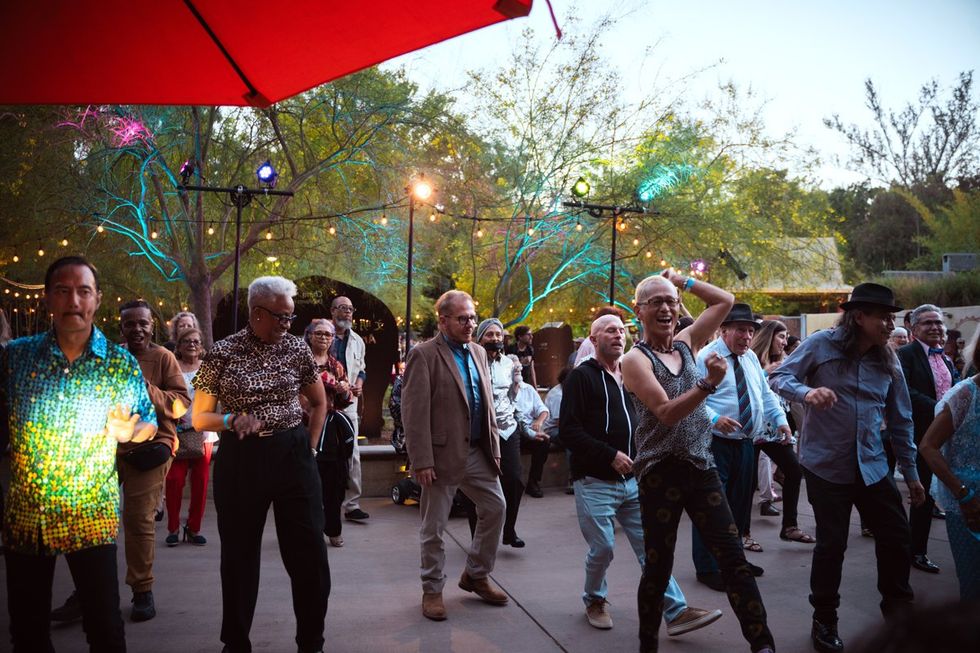 photo gallery Elder Senior Prom LA LGBT Center