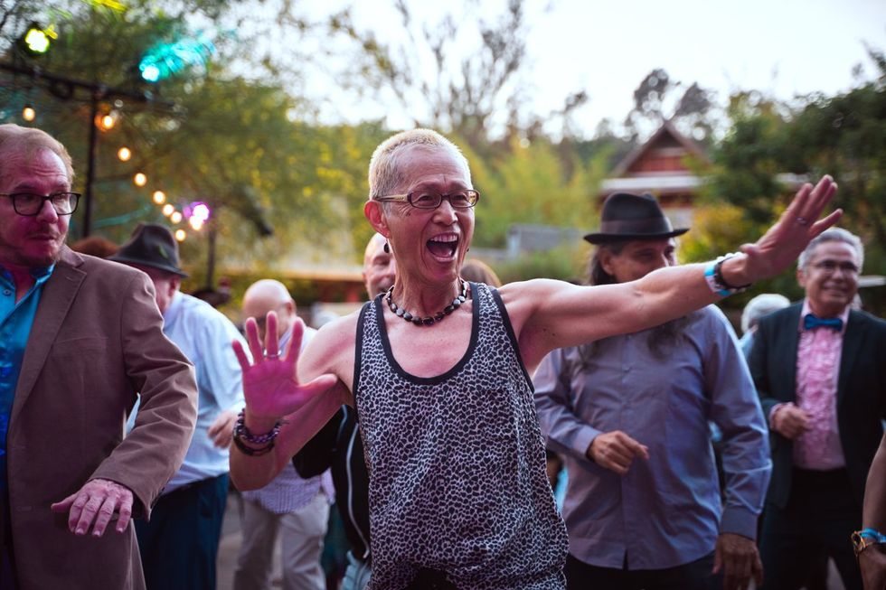 photo gallery Elder Senior Prom LA LGBT Center