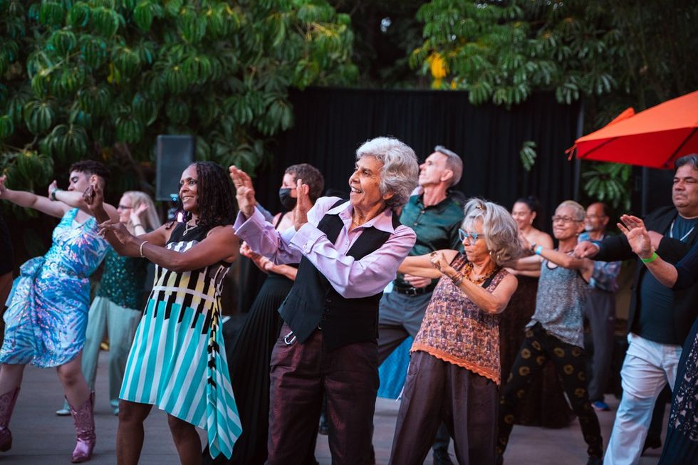 photo gallery Elder Senior Prom LA LGBT Center