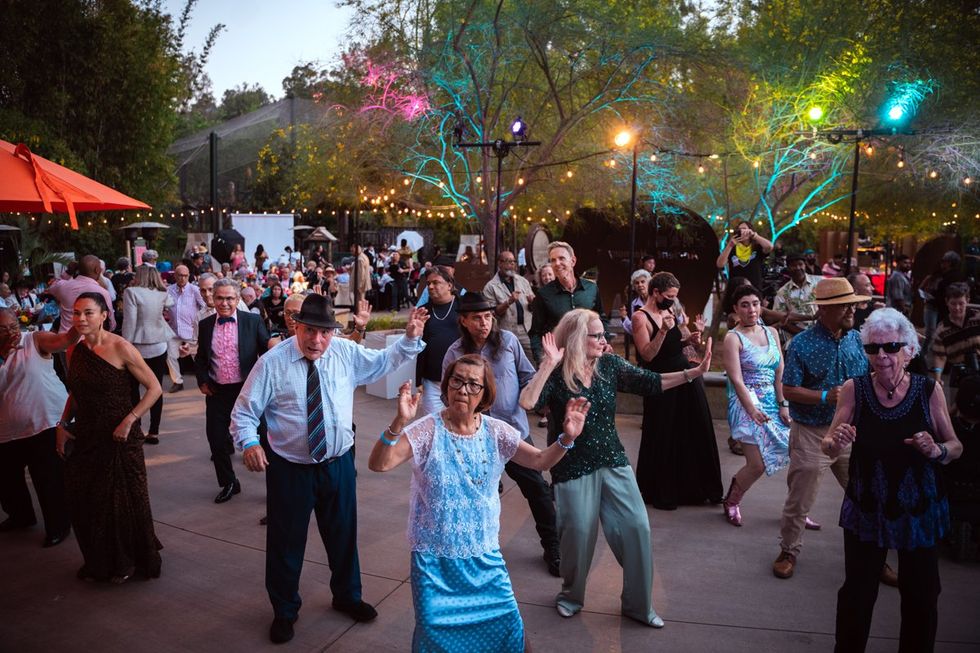 photo gallery Elder Senior Prom LA LGBT Center