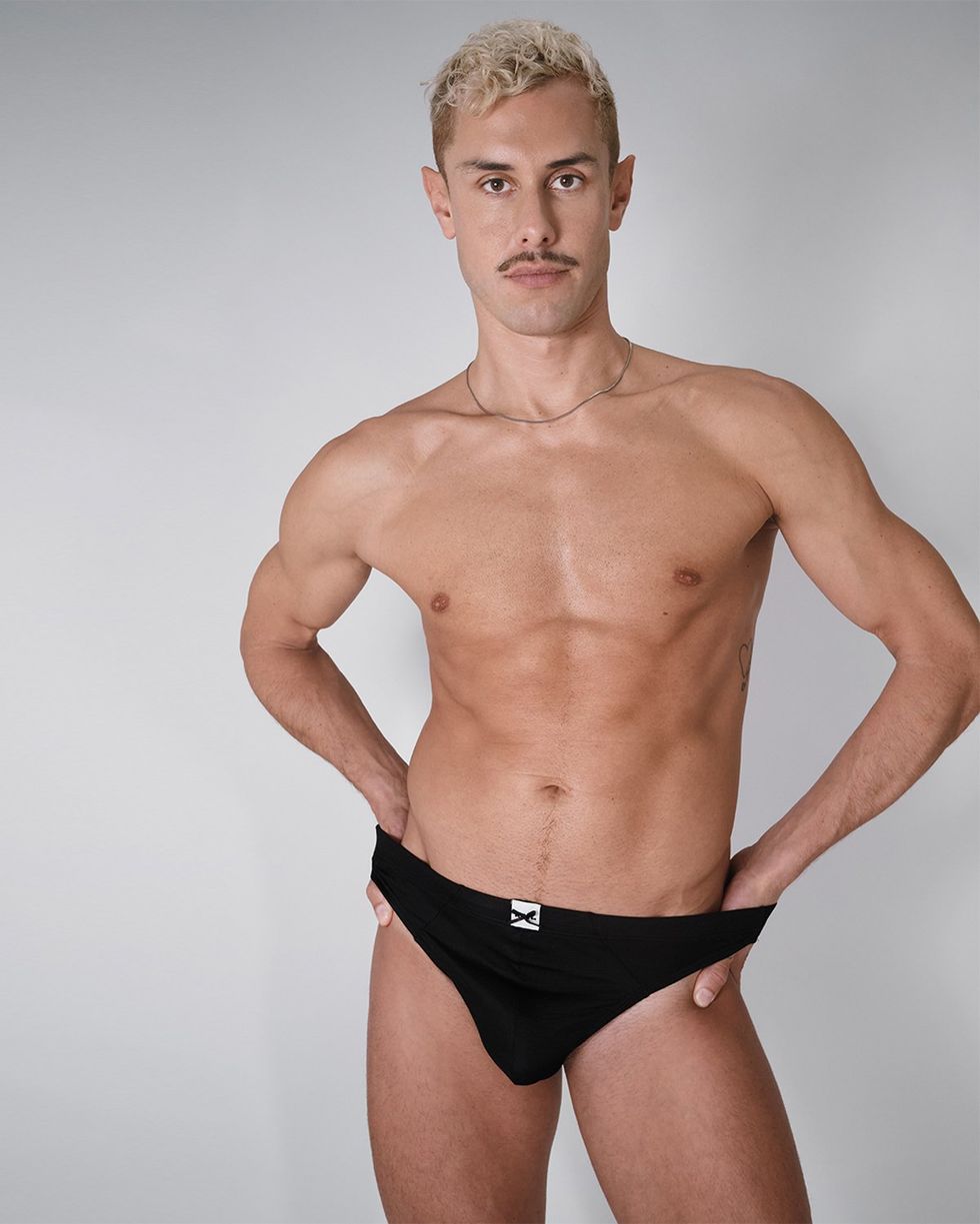 photo gallery KUST thong underwear campaign Poland