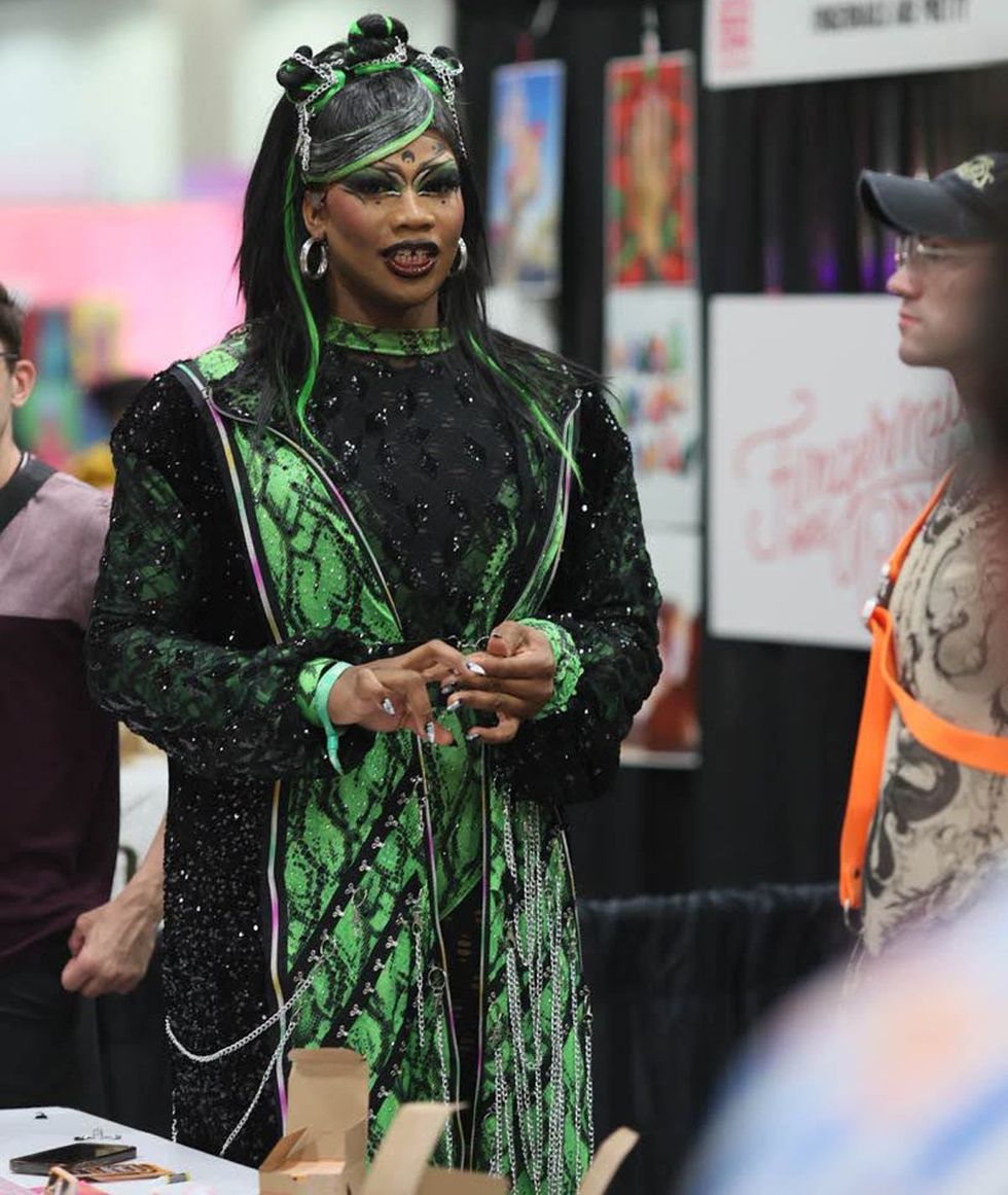 PRIDE gallery DragCon LA 2024 attendee fashion looks kiki of the summer