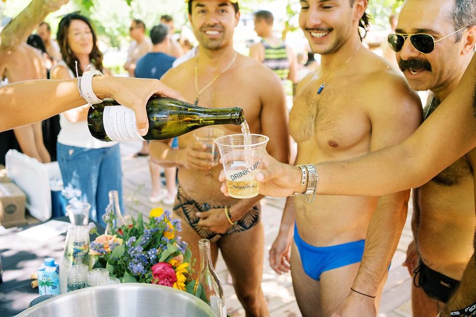 pride site photo gallery All the things we almost missed at Gay Wine Weekend 2024 VIP welcome reception drag brunch auction Twilight T Dance Pool party wine talk