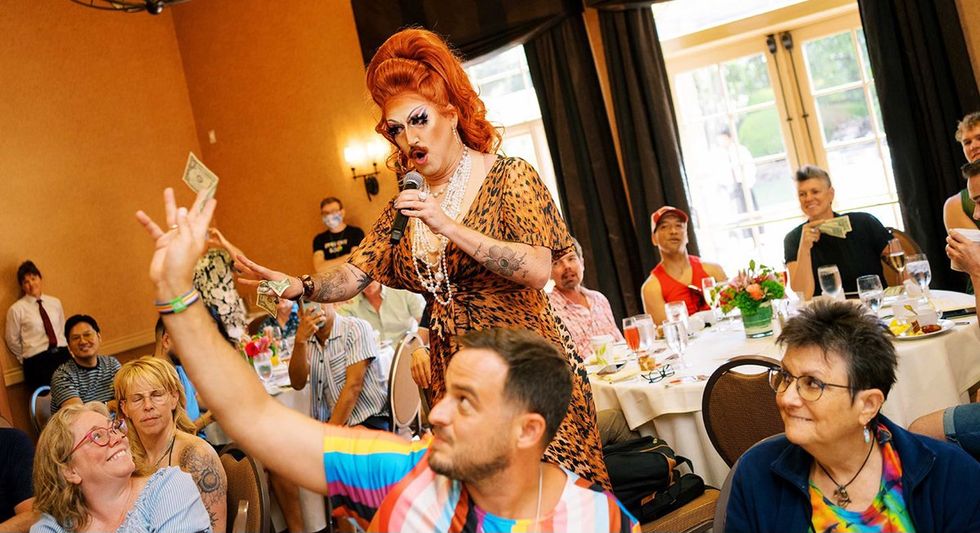 pride site photo gallery All the things we almost missed at Gay Wine Weekend 2024 VIP welcome reception drag brunch auction Twilight T Dance Pool party wine talk