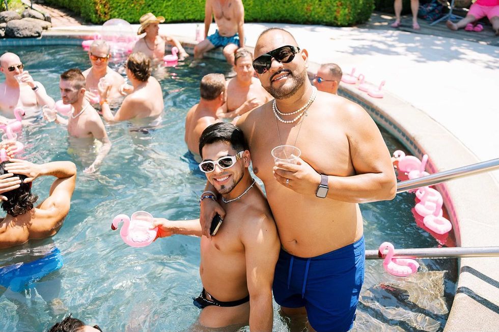 pride site photo gallery All the things we almost missed at Gay Wine Weekend 2024 VIP welcome reception drag brunch auction Twilight T Dance Pool party wine talk