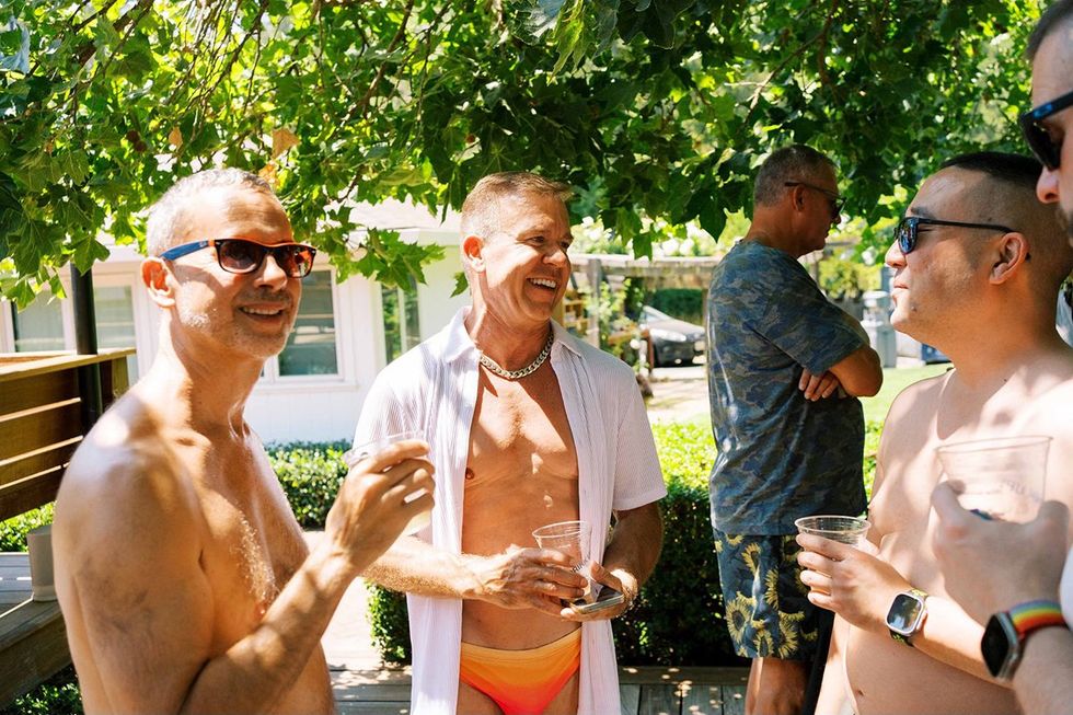 pride site photo gallery All the things we almost missed at Gay Wine Weekend 2024 VIP welcome reception drag brunch auction Twilight T Dance Pool party wine talk