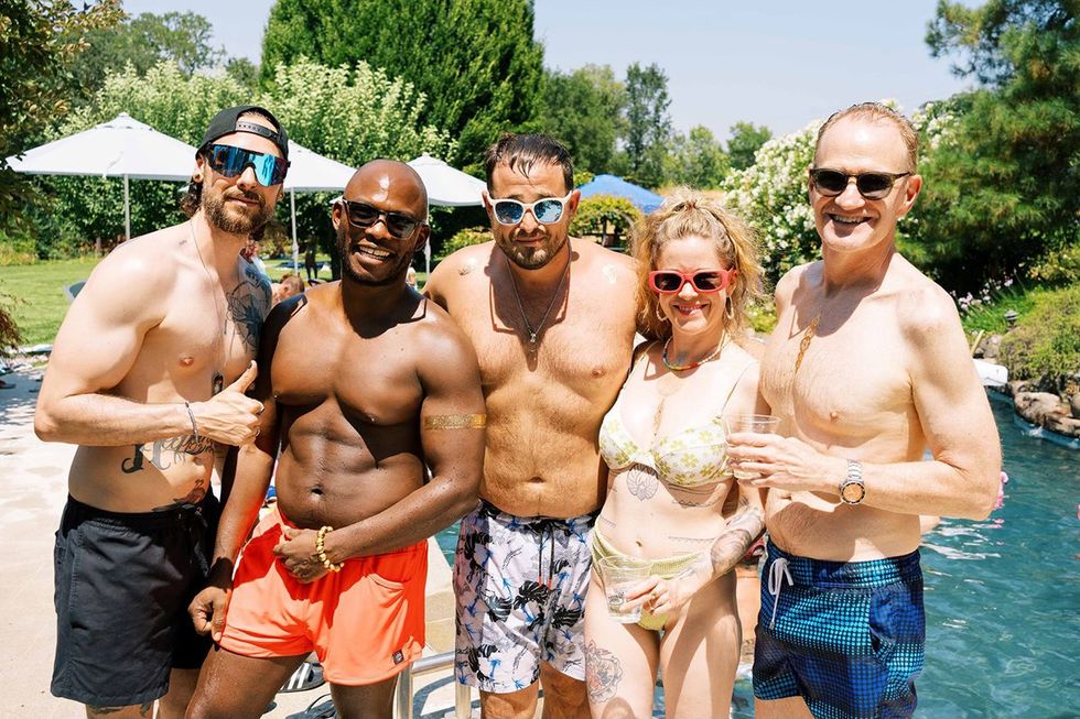 pride site photo gallery All the things we almost missed at Gay Wine Weekend 2024 VIP welcome reception drag brunch auction Twilight T Dance Pool party wine talk