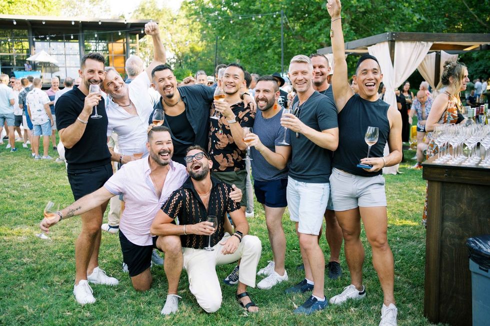 pride site photo gallery All the things we almost missed at Gay Wine Weekend 2024 VIP welcome reception drag brunch auction Twilight T Dance Pool party wine talk