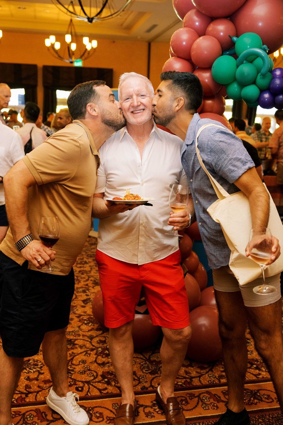 pride site photo gallery All the things we almost missed at Gay Wine Weekend 2024 VIP welcome reception drag brunch auction Twilight T Dance Pool party wine talk