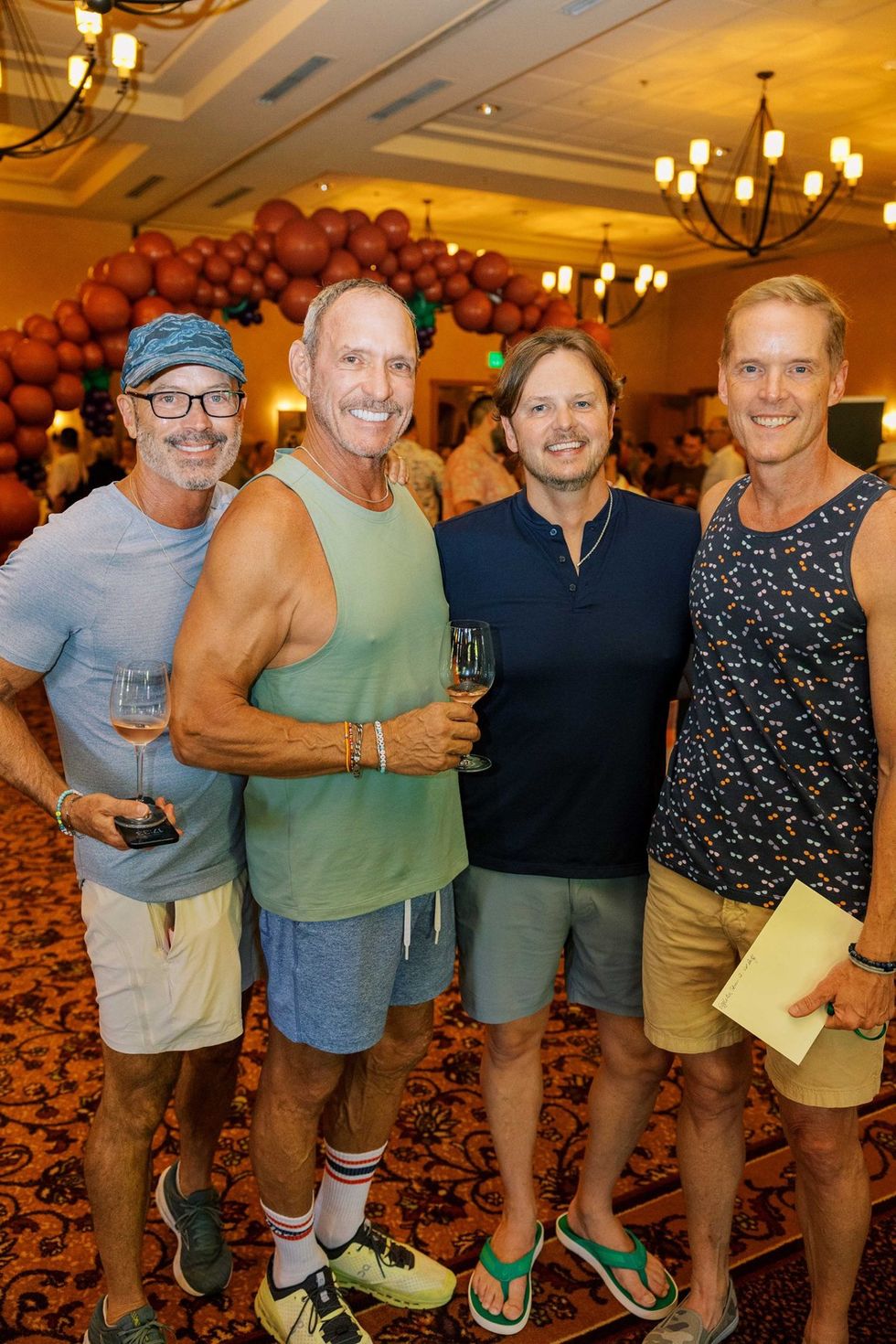 pride site photo gallery All the things we almost missed at Gay Wine Weekend 2024 VIP welcome reception drag brunch auction Twilight T Dance Pool party wine talk