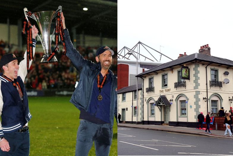 United Airlines logo on Ryan Reynolds-owned Wrexham's jerseys