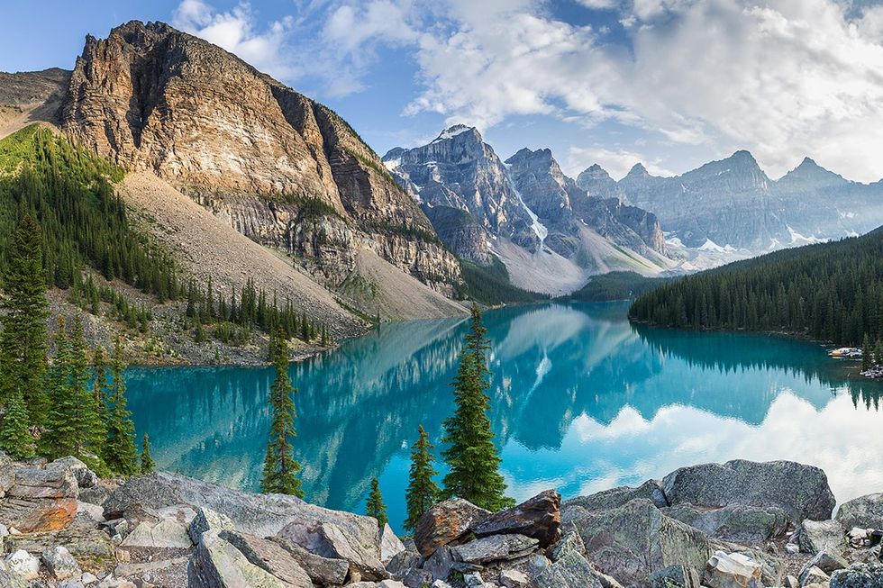 These are the safest countries for LGBTQ+ travelers this fall \u2013Moraine Lake in the stunning Valley of the Ten Peaks in Banff National Park, Alberta, Canada