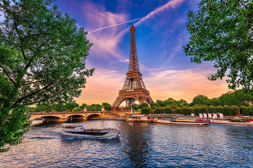 These are the safest countries for LGBTQ+ travelers this fall \u2013The Eiffel Tower and River Seine at sunset in Paris, France