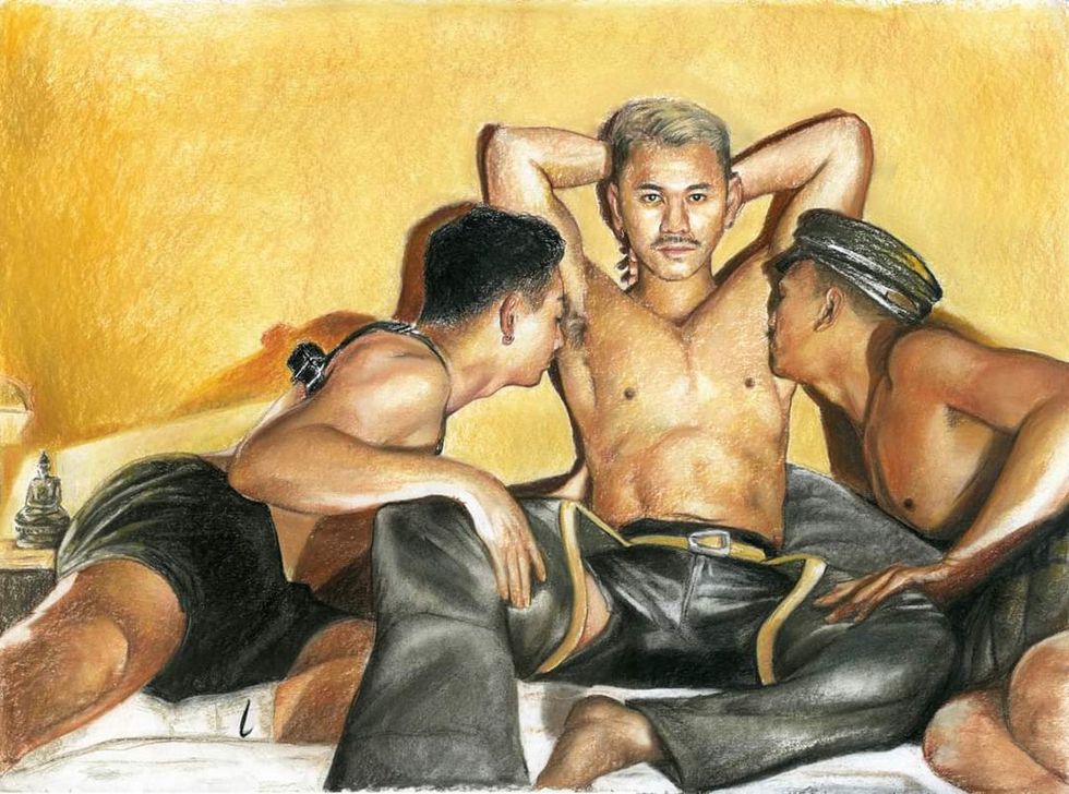 Tom of Finland LA Art Culture CLAW Leather Thanksgiving Festival